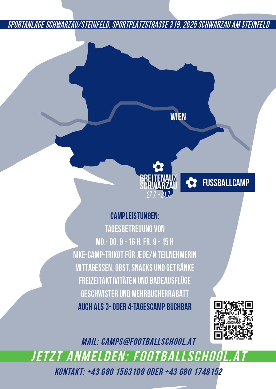 Football School Breitenau Schwarzau Campleistungen