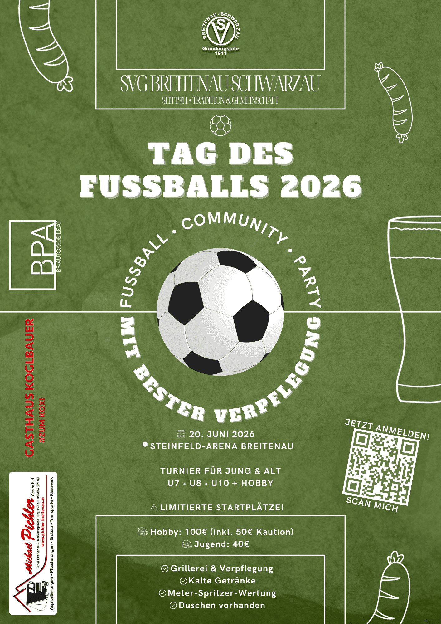 ⚽ Tag des Fußballs 2026 – Jetzt anmelden + Startplatz sichern!